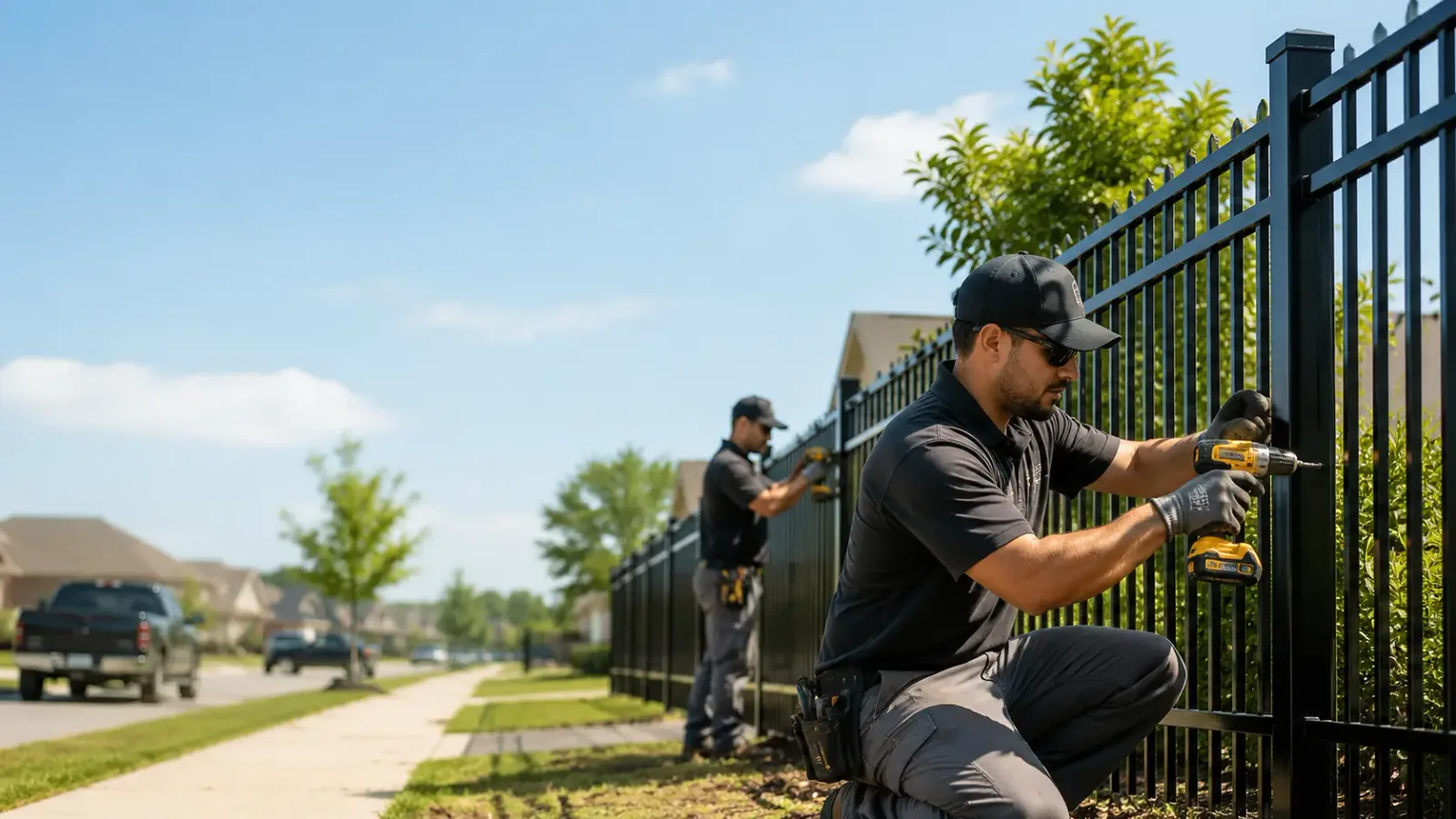 Metal Fence Installation in Forest, LA